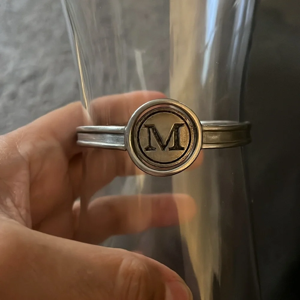 MEDICI IN VINO VERITAS WINE CARAFE - INDIVIDUAL, M INITIAL